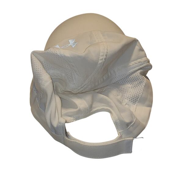 Under Armour Women's Hat Free Fit Running OSFM Adjustable Cap Lightweight white - Picture 3 of 5